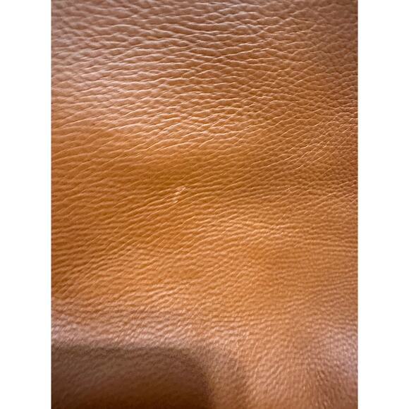 Madewell Brown Leather Double Handles Zipper Closure Satchel Shoulder Bag - Picture 8 of 9